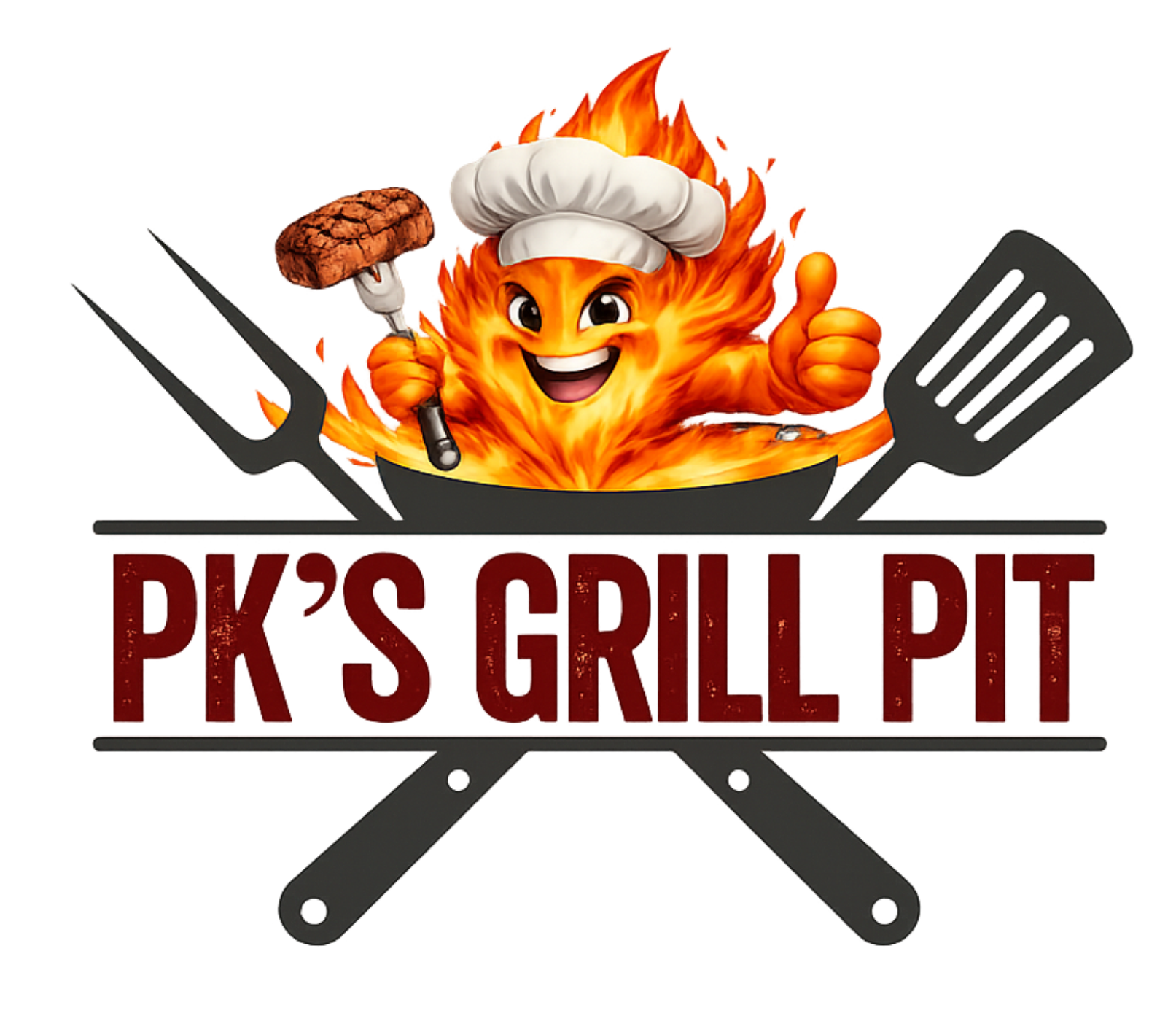 PK's Grill Pit logo